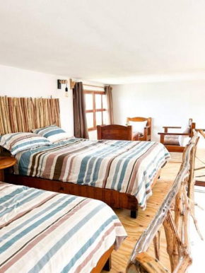 Loft con hermosa vista, terraza y wifi Starlink!